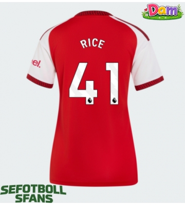 Arsenal Declan Rice #41 Hemmatröja Kvinnor 2026-27 Kortärmad